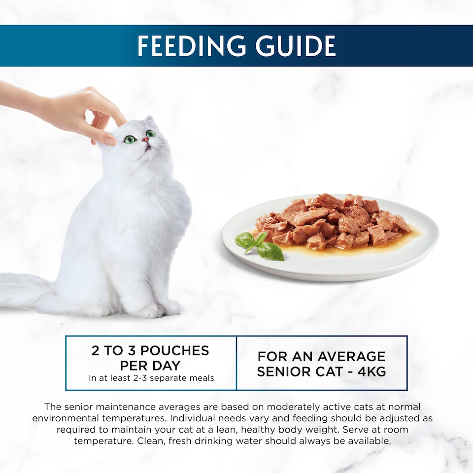 image 1 of GOURMET Perle Senior 7+ Mini Fillets in Gravy Wet Cat Food 12x85g