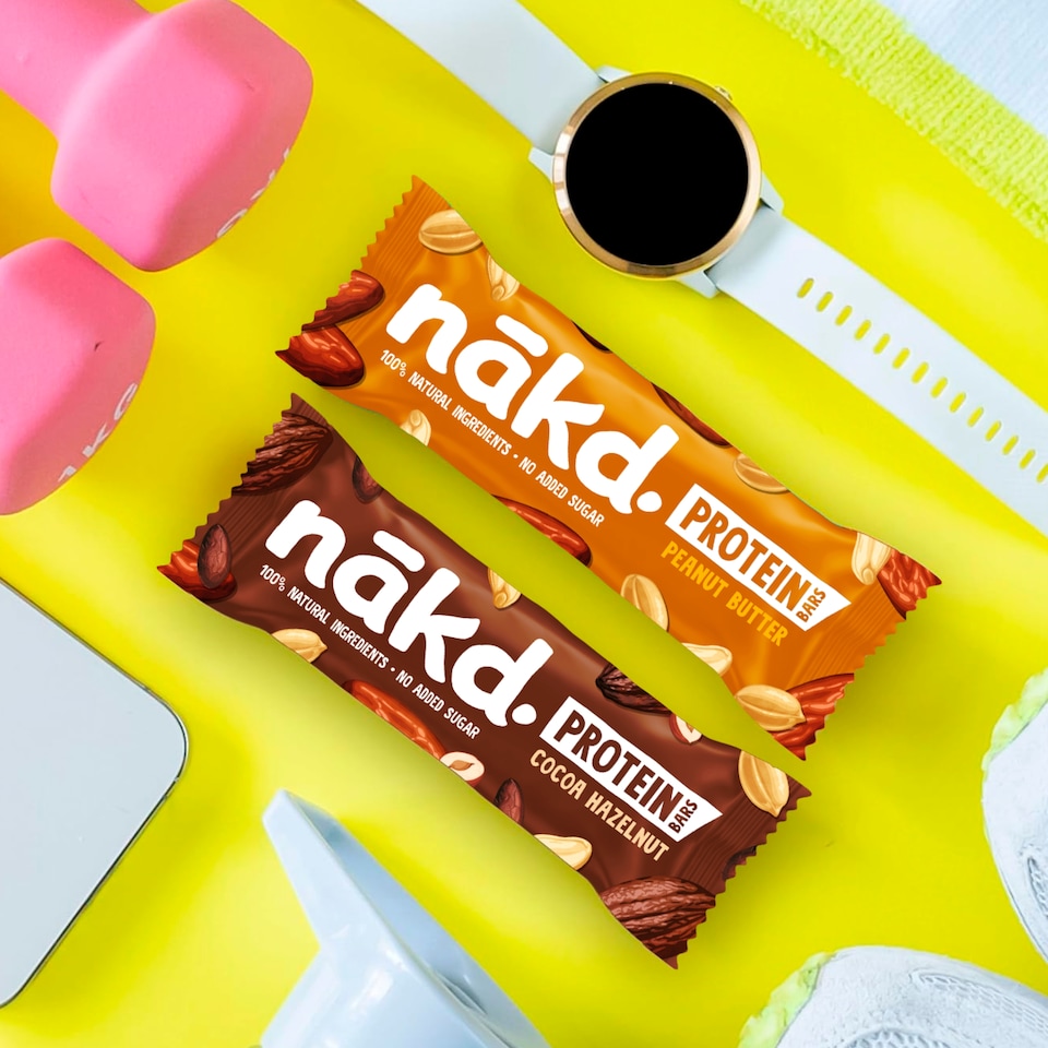 image 1 of Nakd Peanut Butter Protein Bars Multipack 3 x 45g