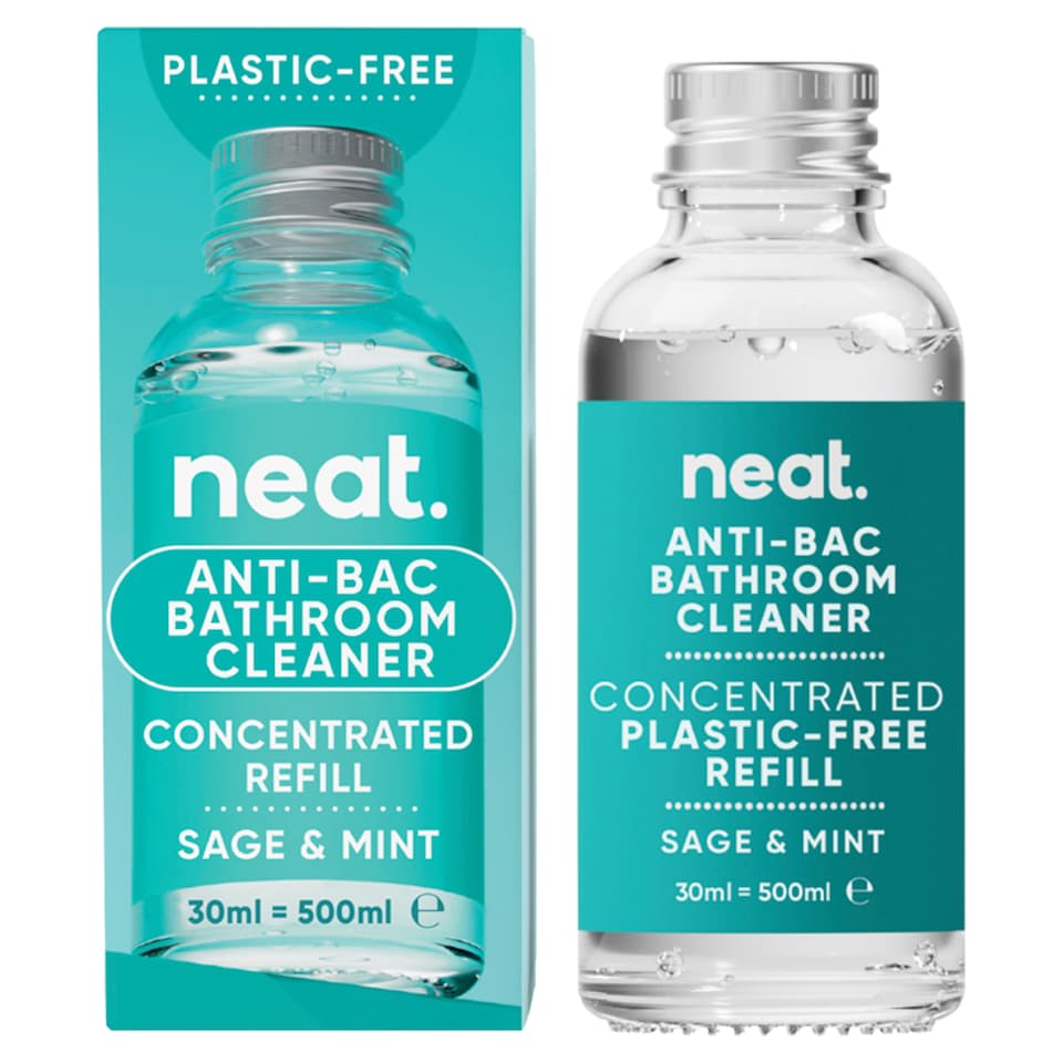 image 1 of Neat Antibacterial Bathroom Cleaner Sage & Mint Refill 30Ml