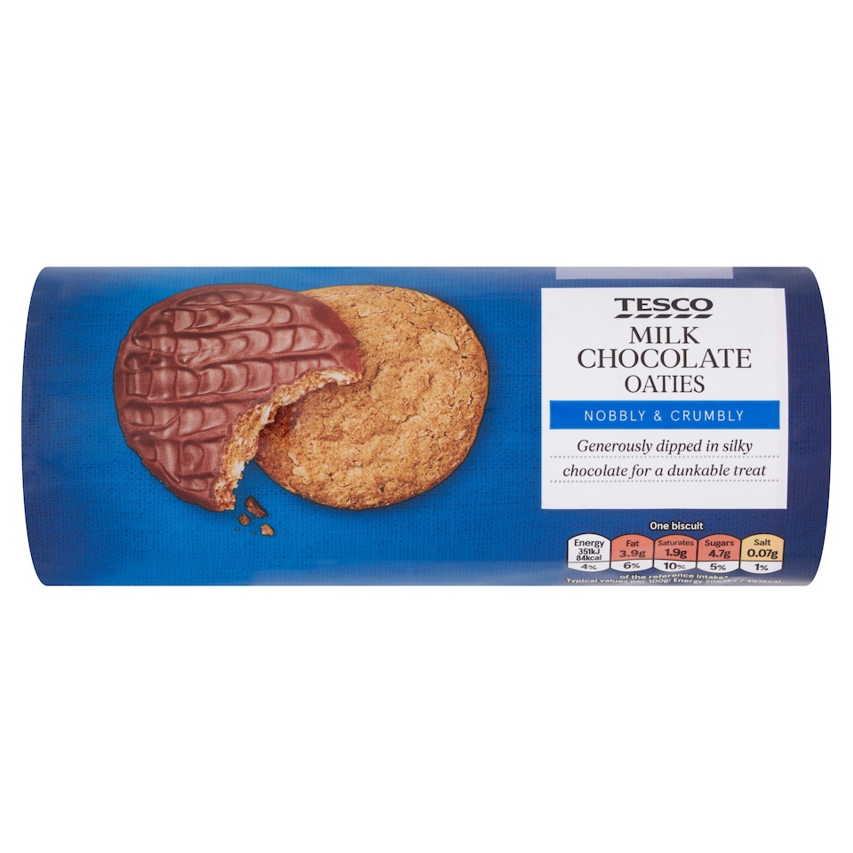 Tesco Milk Chocolate Oaties 300g