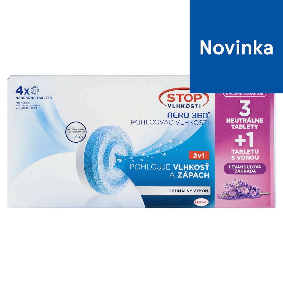 image 1 of Ceresit Stop Vlhkosti Aero 360° 2in1 Moisture Absorber 4 x 450 g (1800 g)