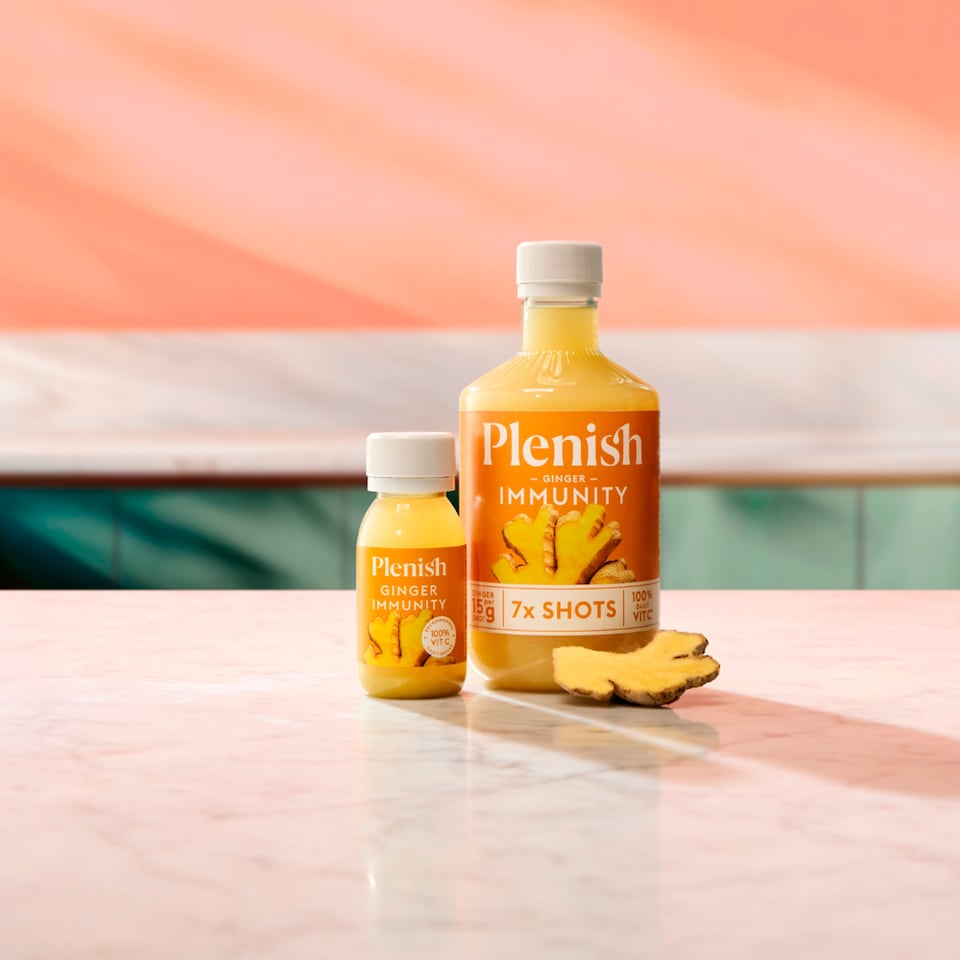 image 1 of Plenish Ginger Immunity Shot 60Ml