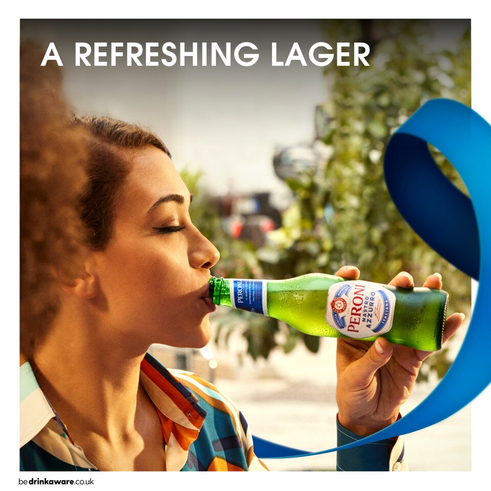 image 1 of Peroni Nastro Azzurro 4X330ml Bottles