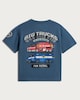 image 5 of Paw Patrol Pure Cotton Highway Rescue T-Shirt in Blue
