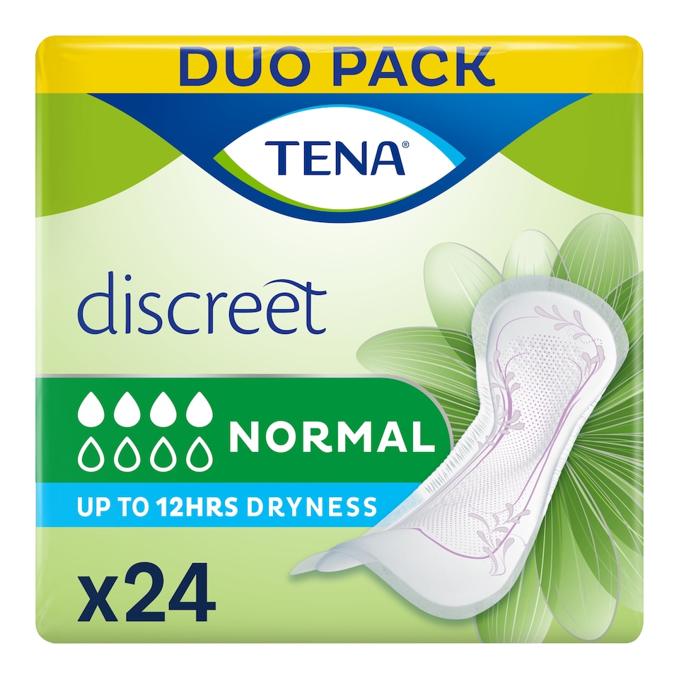 image 1 of Tena Lady Discreet Duo Normal 24 Pack