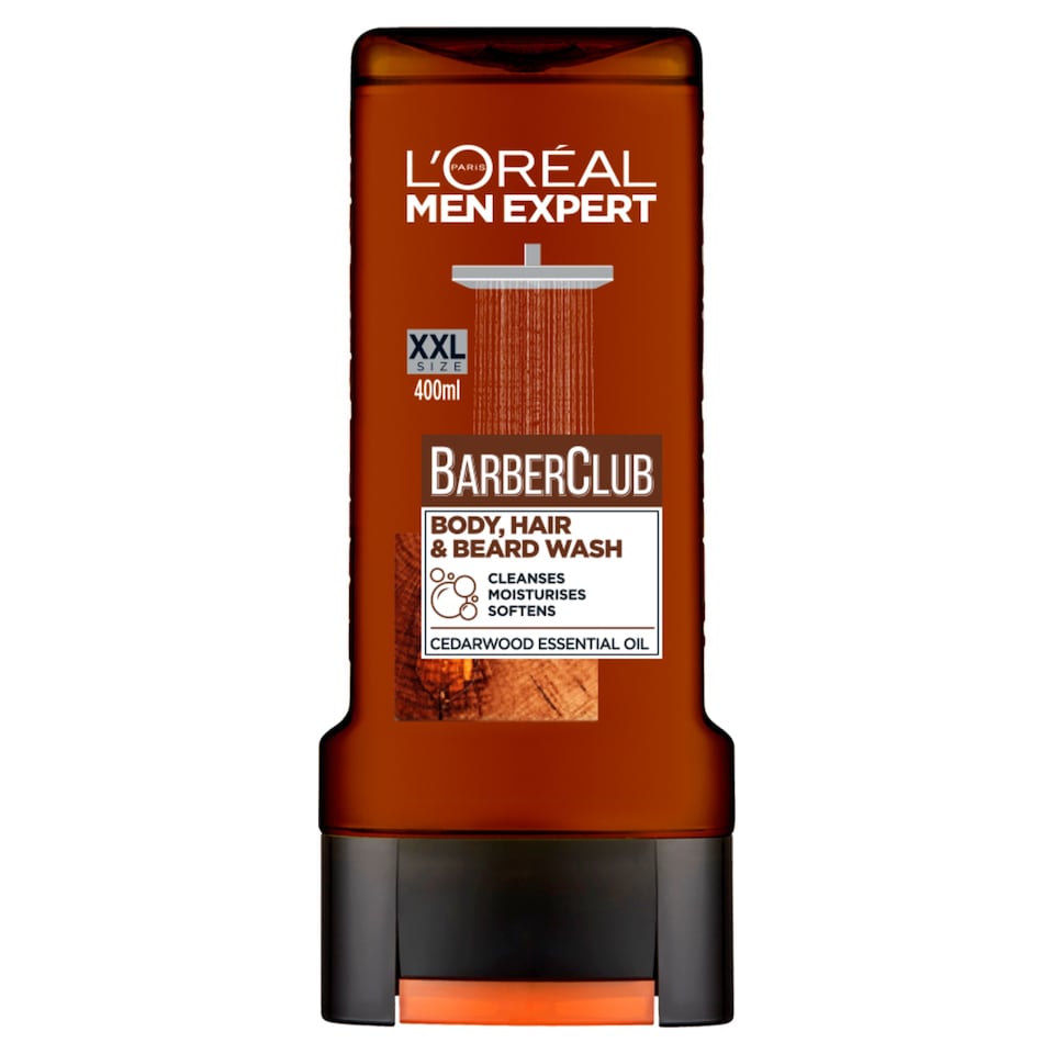 image 1 of L'Oreal Men Expert Body Hair & Beard Wash 400Ml