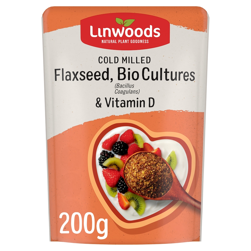 Linwoods Flax Seeds Biological Cultures & Vitamin D 200G
