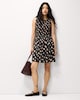 image 3 of F&F Shirred Sleeveless Mini Dress in Multi Black