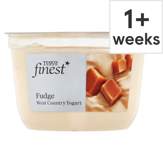Tesco Finest Fudge Yogurt 150G Tesco Groceries