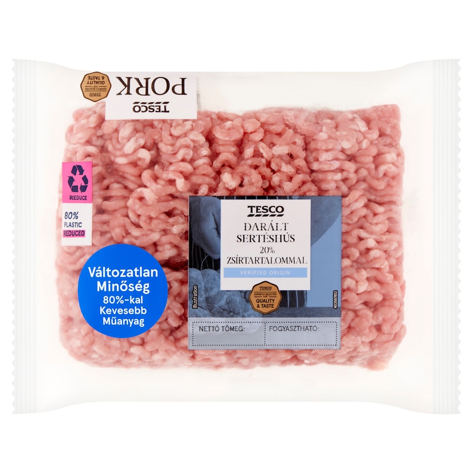 Tesco darált sertéshús 500 g
