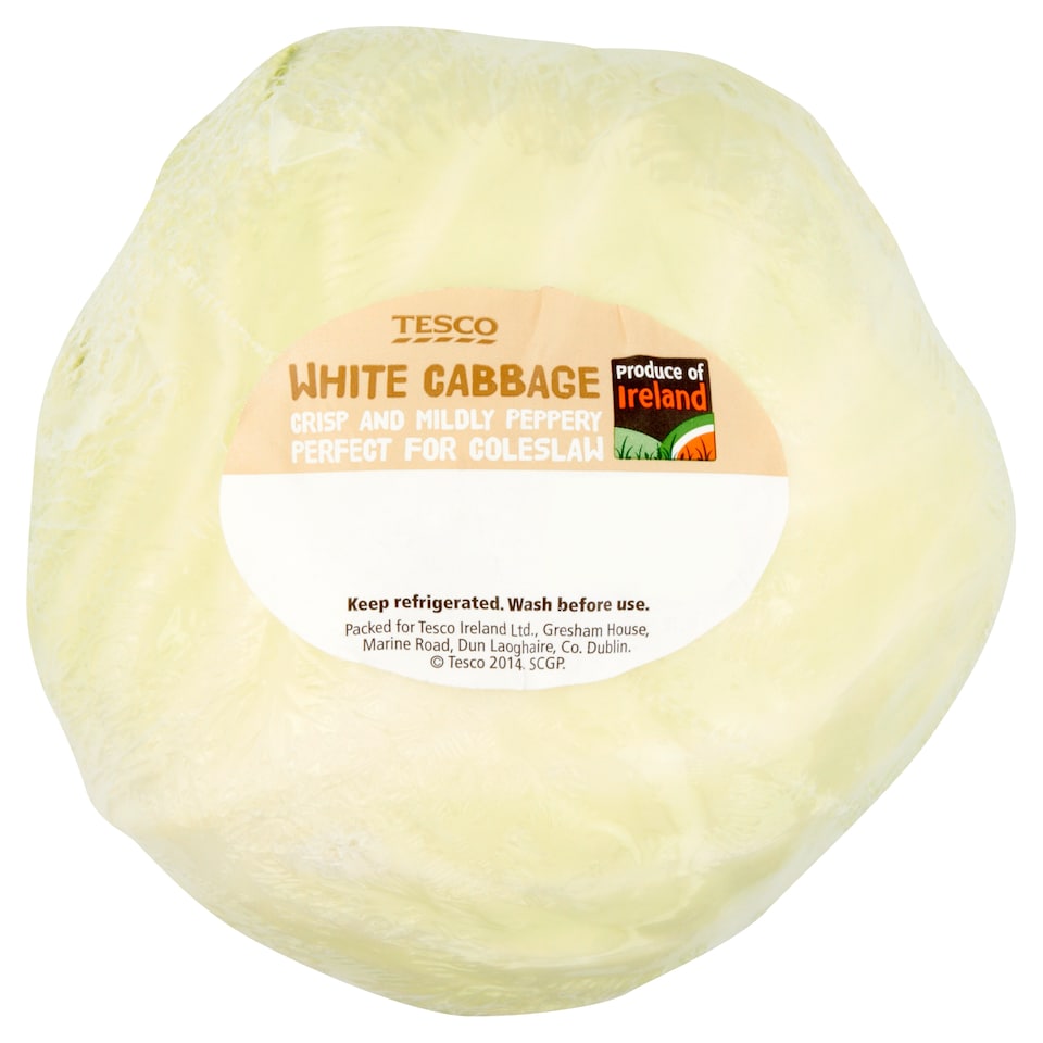 Tesco Irish White Cabbage