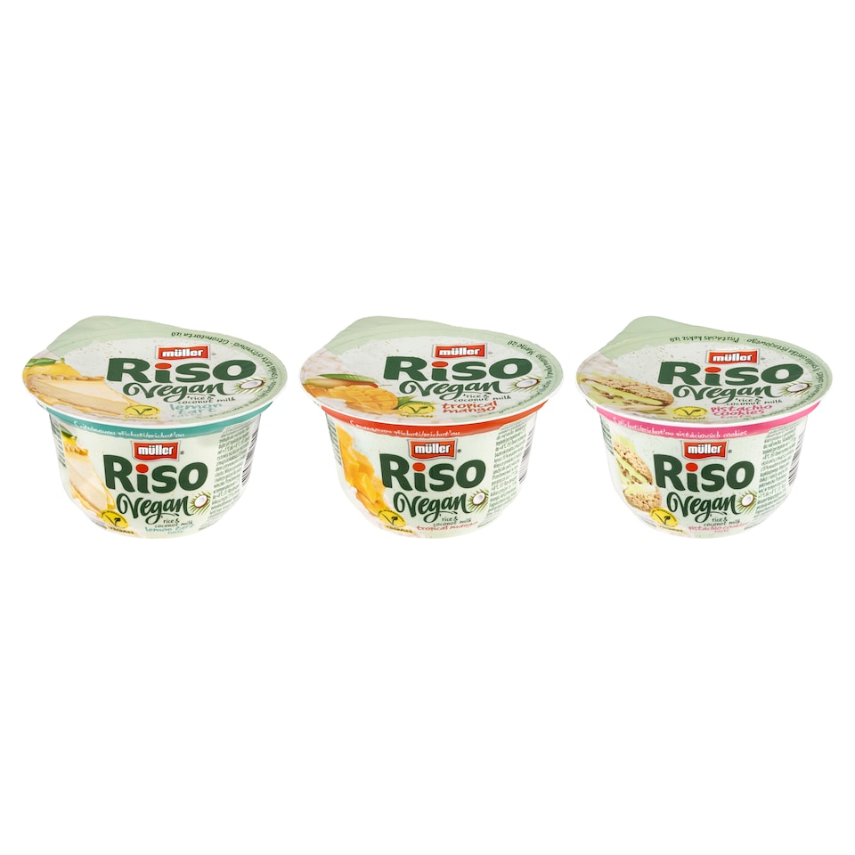 image 1 of Müller Riso Vegan dezert z rýže a kokosového mléka s citrónovou příchutí 160g