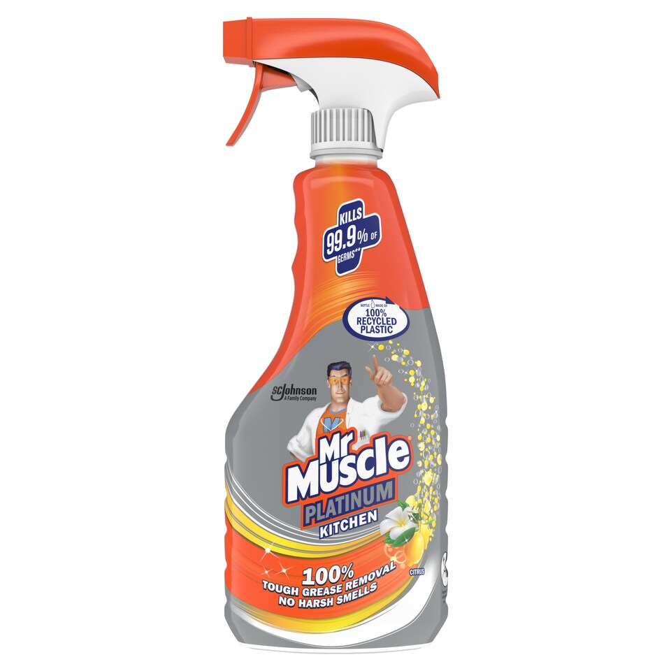 image 1 of Mr Muscle Platinum Kitchen Cleaning Spray 500ml