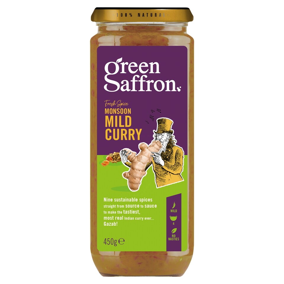 Green Saffron Curry Cook In Sauce Mild 460g