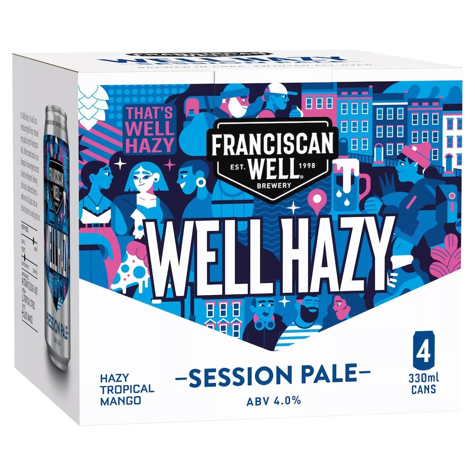 Franciscan Well Hazy Tropical Mango Session 4 X330ml
