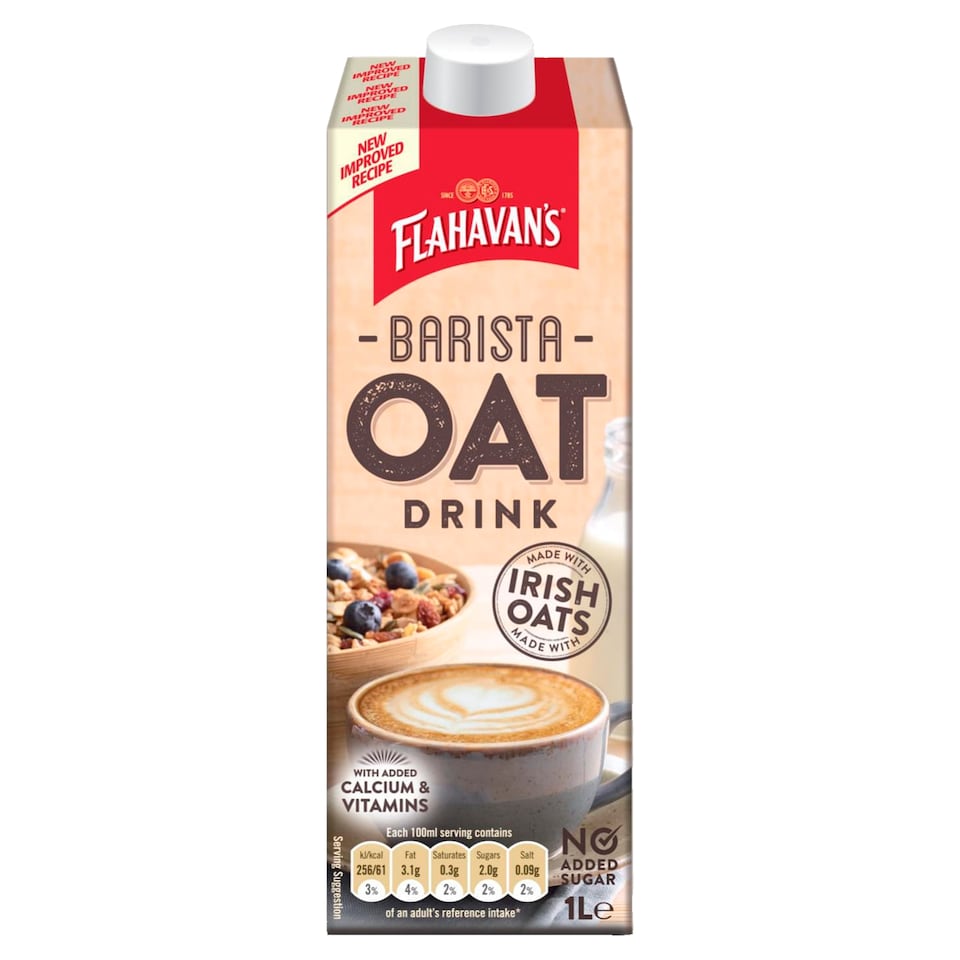 Flahavan's Barista Oat Drink 1L