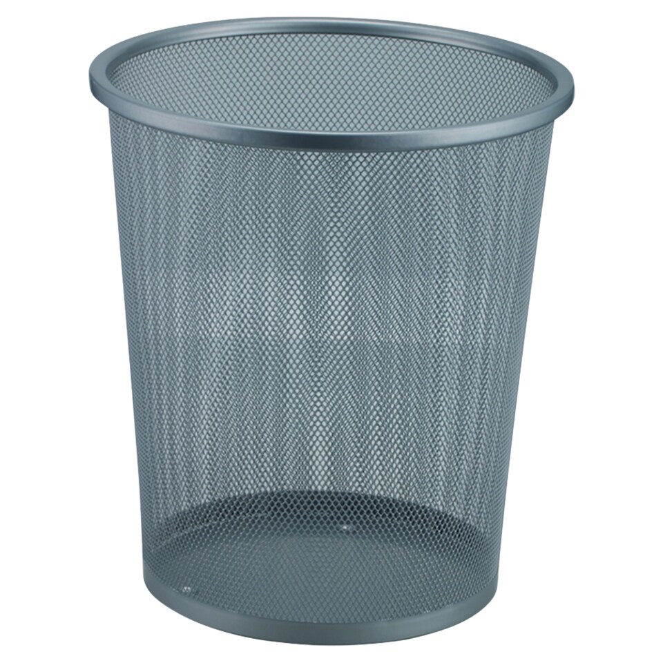 Tesco Silver Metal Mesh Bin 