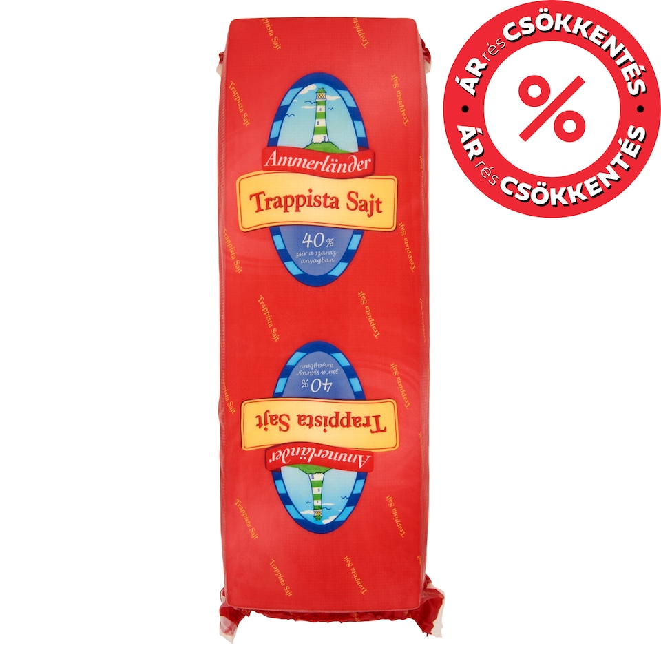 Ammerländer félkemény, félzsíros trappista sajt  1. kép
