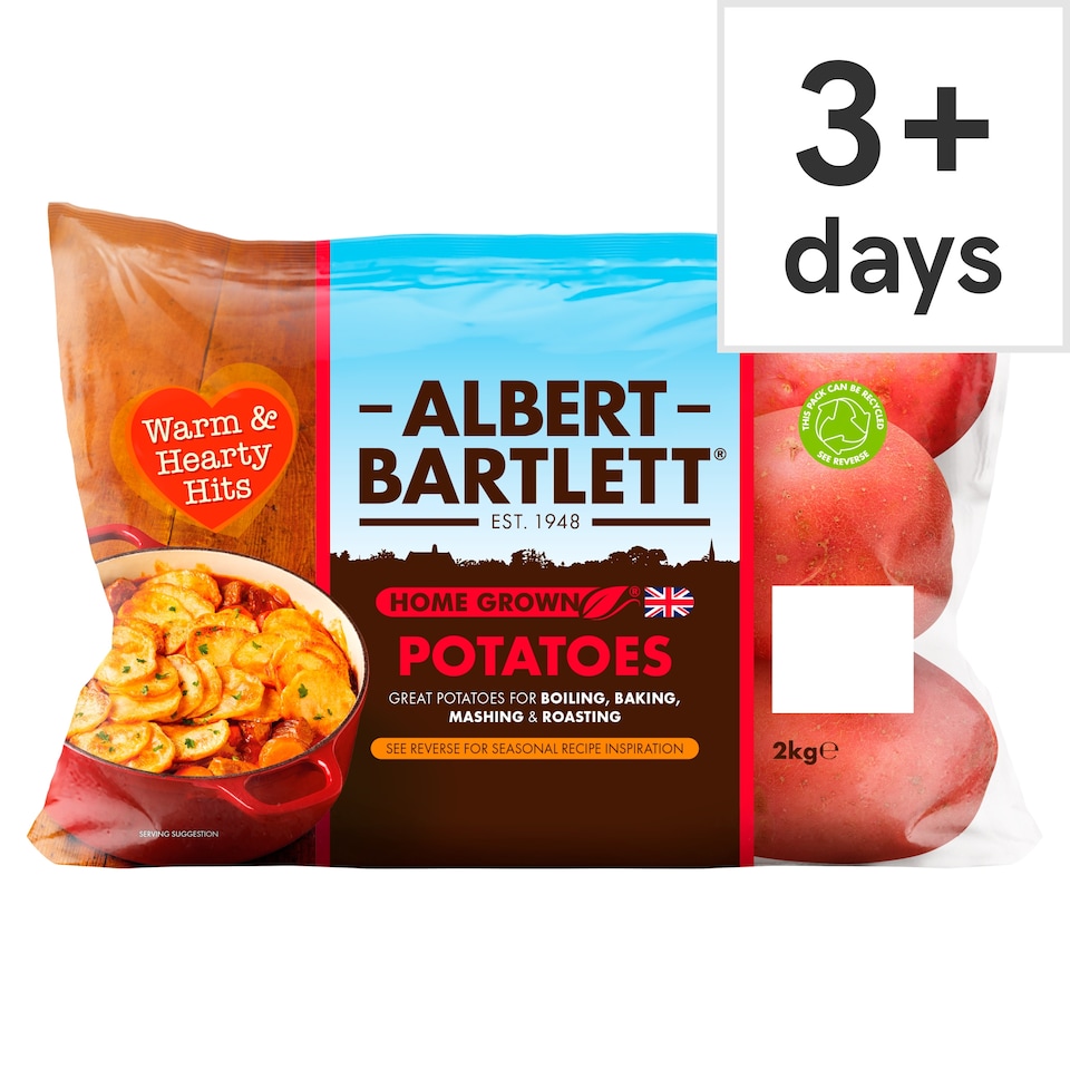 A Bartlett Rooster Potatoes 2Kg Pack