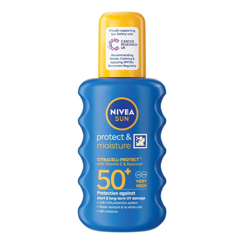 image 1 of NIVEA SUN Protect & Moisture Sun Lotion SPF50+ 200ml