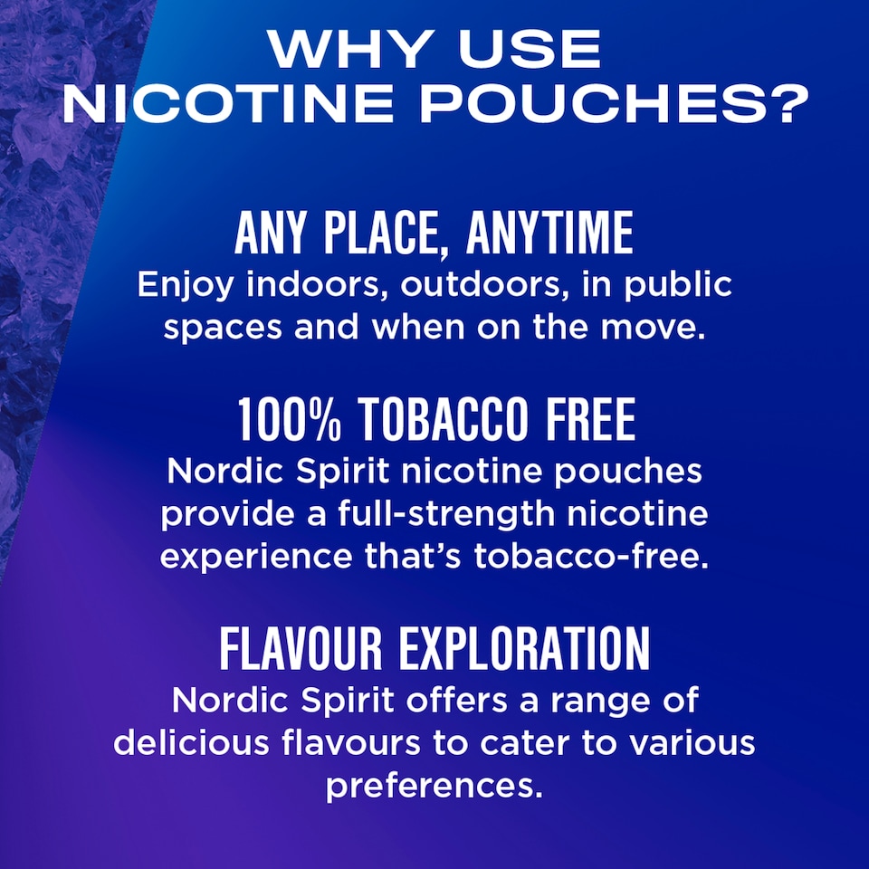 image 1 of Nordic Spirit Frosty Berry Extra Strong - Tobacco Free Nicotine Pouches 20 Pack 11mg 14g
