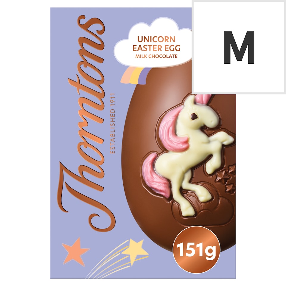 Thorntons Milk Chocolate Unicorn Egg 151G