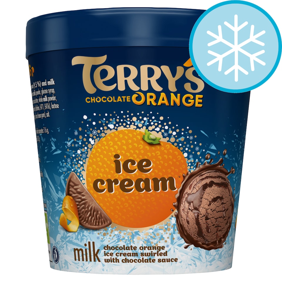 image 1 of Terry's Chocolate Orange Ice Cream Tub 450ml