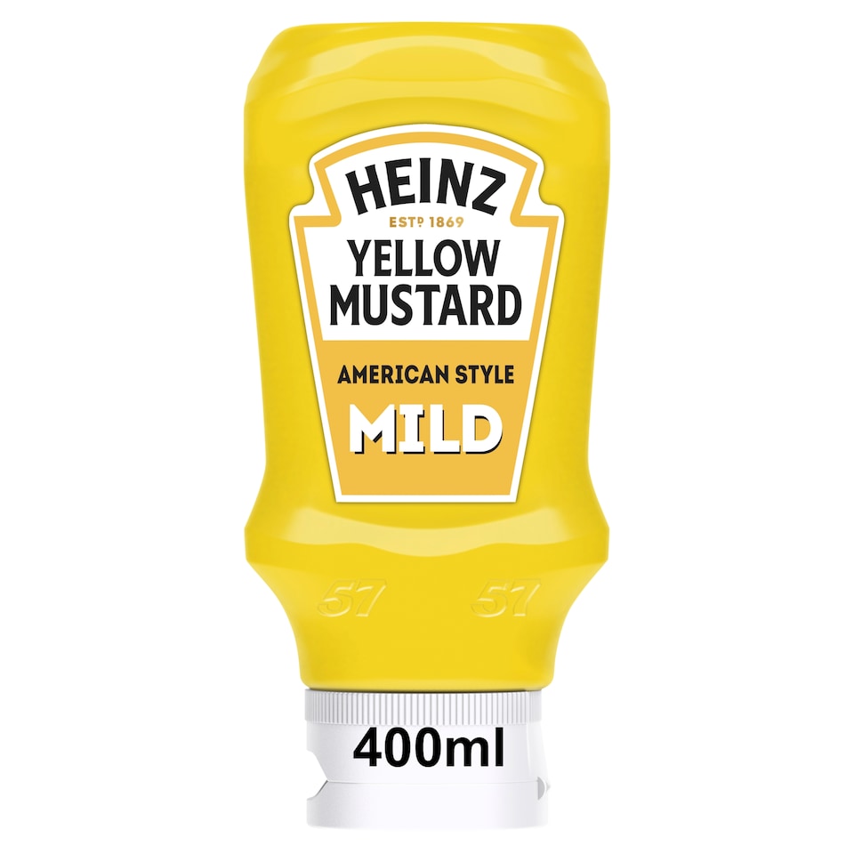 image 1 of Heinz American Style Mild Yellow Mustard 400ML 