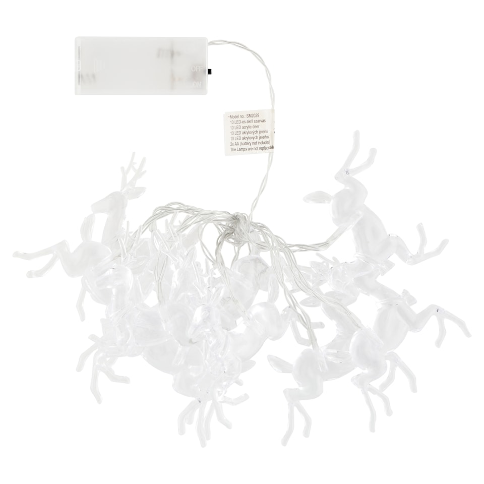 image 1 of Snow Meister SM2029 10 LED Acrylic Deer Light