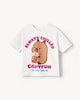 image 1 of Capyfun Pure Cotton Capybara T-Shirt in White