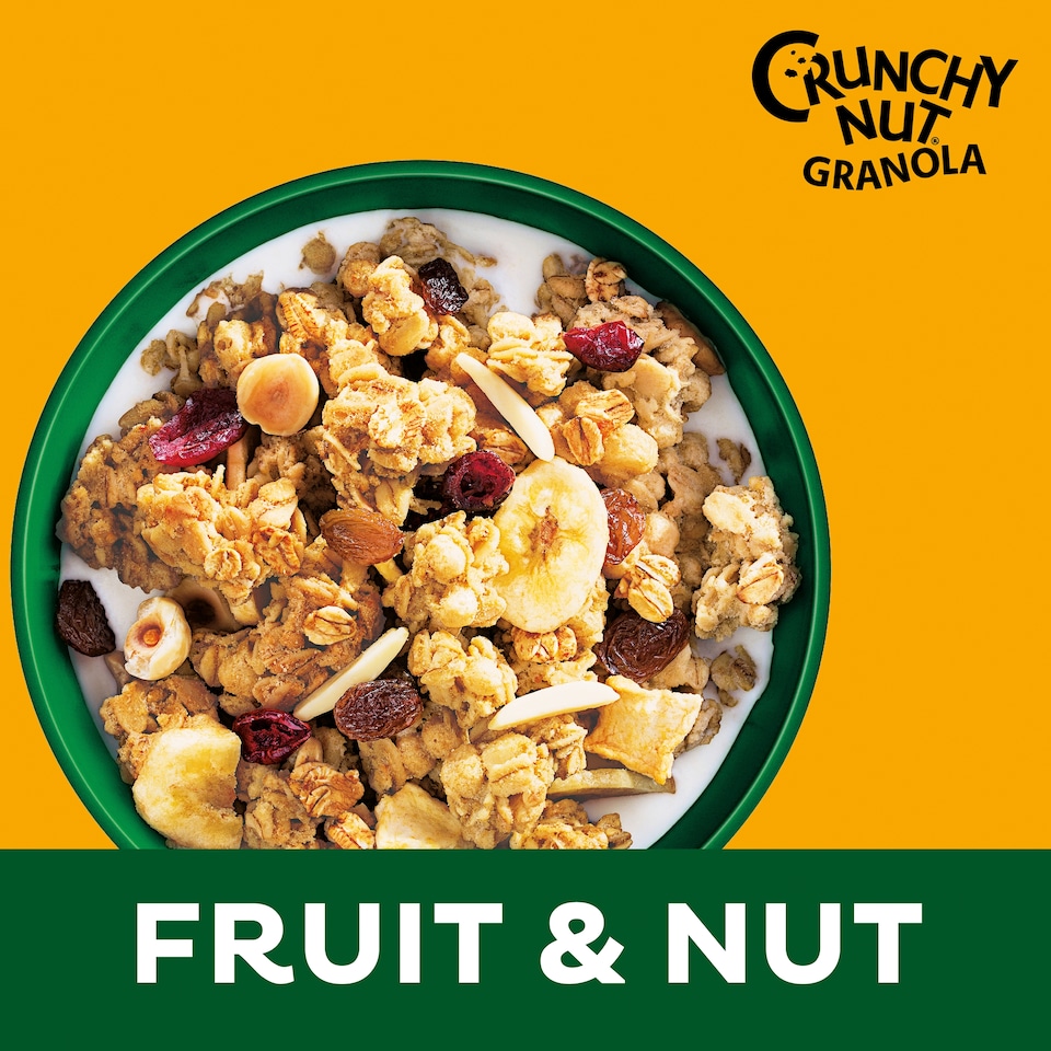 image 1 of Kellogg's Crunchy Nut Granola - Fruit & Nut 380g