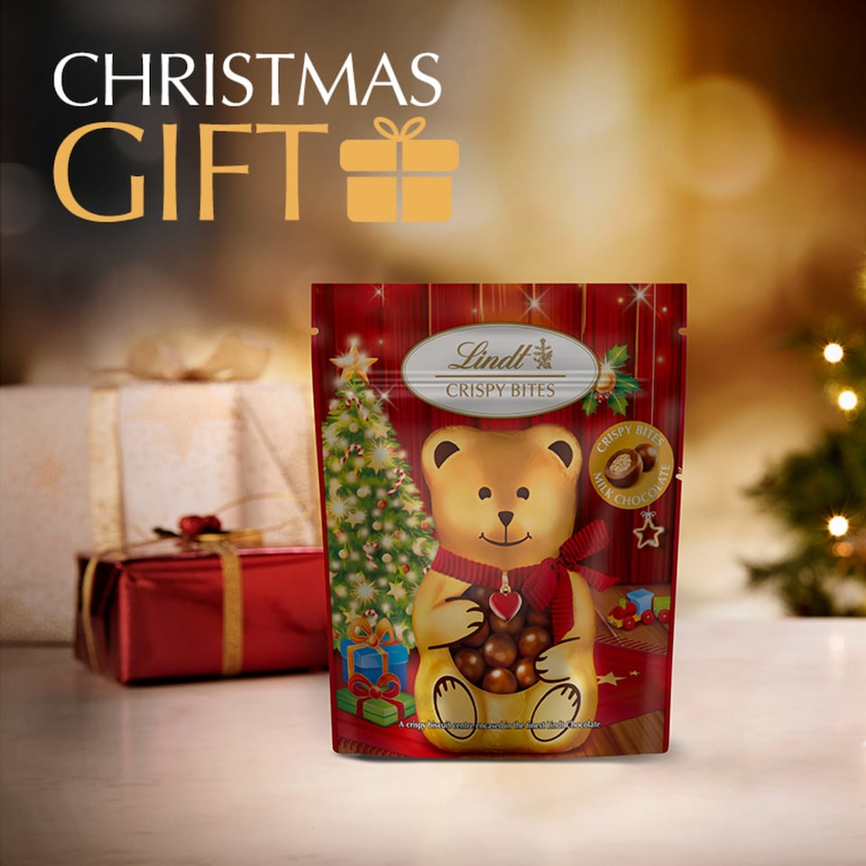 image 1 of Lindt Teddy Crispy Bites 120G