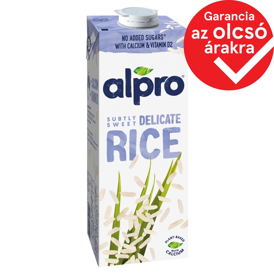 Alpro Low-Fat Rice Drink with Added Calcium and Vitamins 1 l