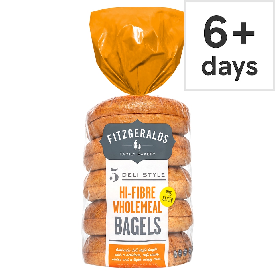 Fitzgeralds Wholemeal Bagels