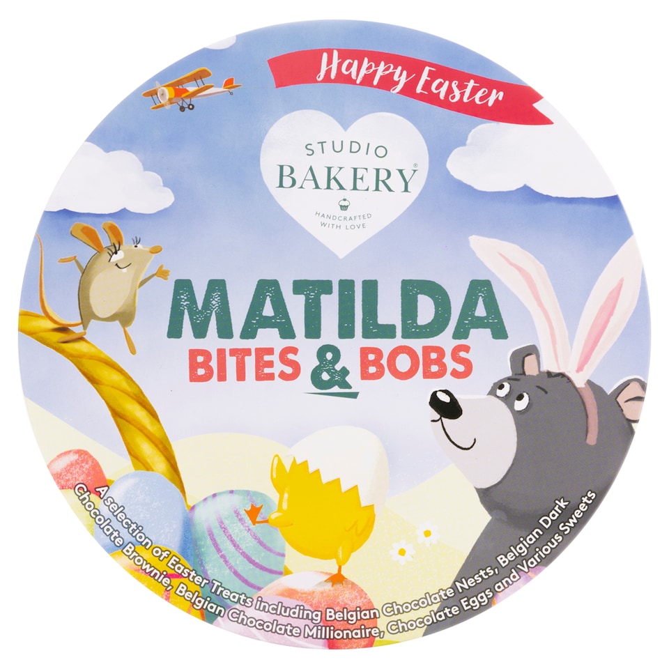 Studio Bakery Happy Easter Matilda Bites and bobs cake 550g