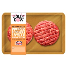 The Jolly Cow 2 Steak Burgers With Pepper 300G
