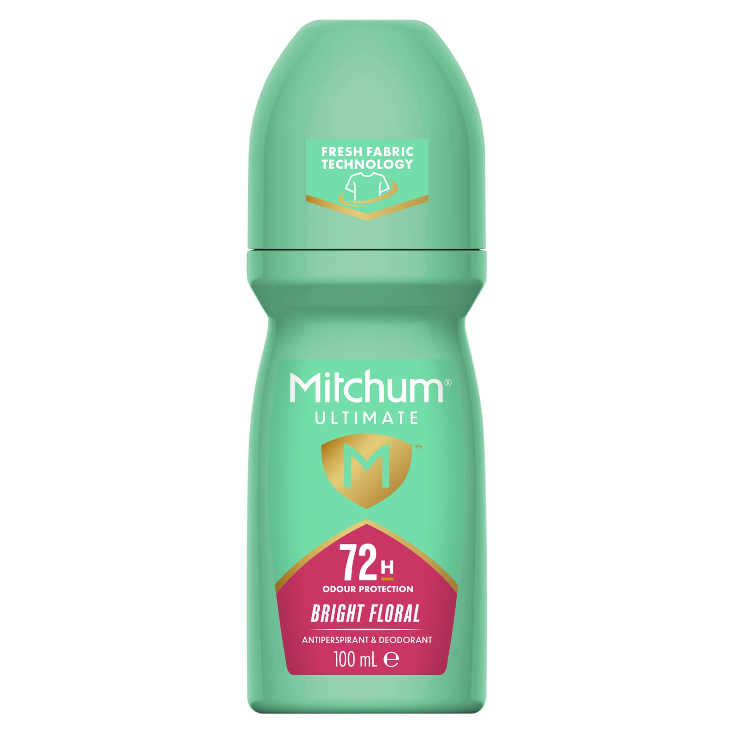 Mitchum Ultimate 72hr Roll On Bright Floral 100ml