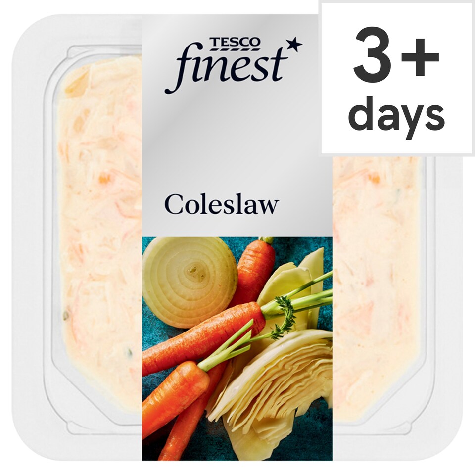 Tesco Finest Coleslaw 180G Tesco Groceries