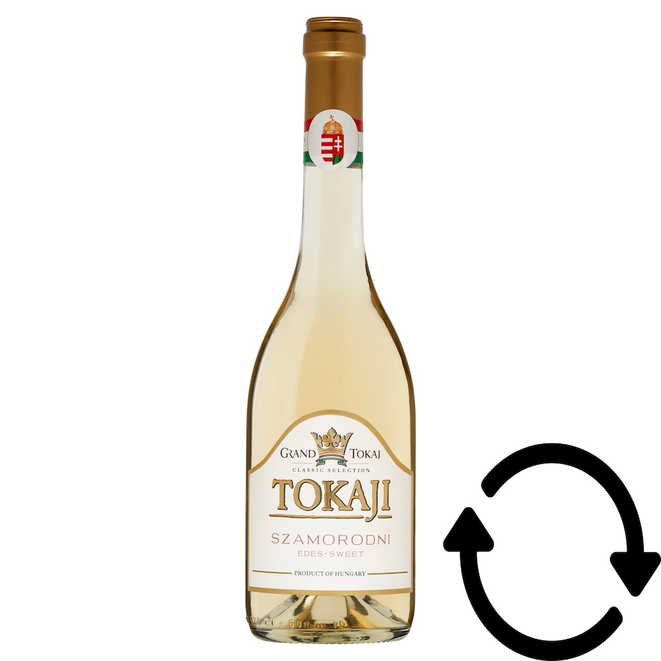 Grand Tokaj Classic Selection Tokaji Szamorodni édes fehér tokaji borkülönlegesség 10,5% 0,5 l  1. kép