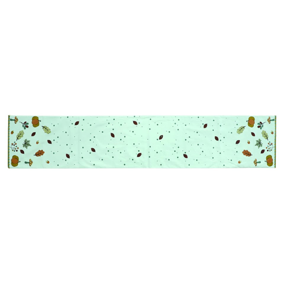 image 1 of F&F Home Pumpkin Runner 33 cm x 180 cm