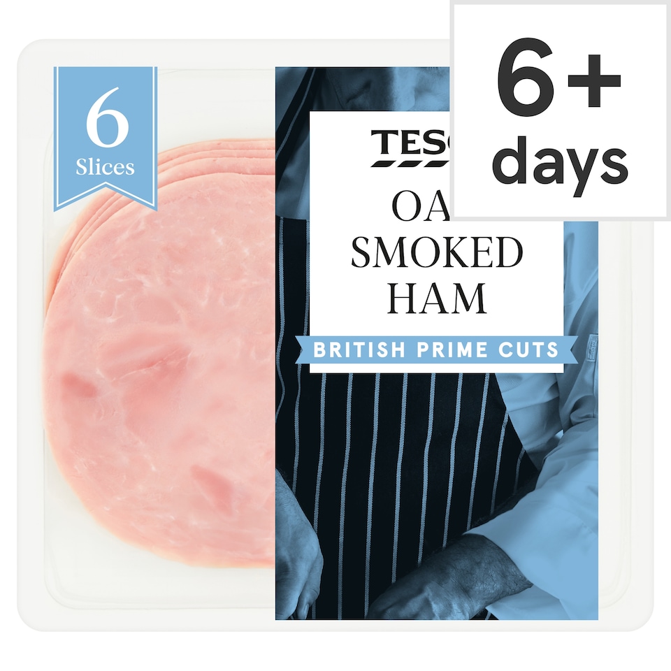 image 1 of Tesco British Smoked Ham 120g 