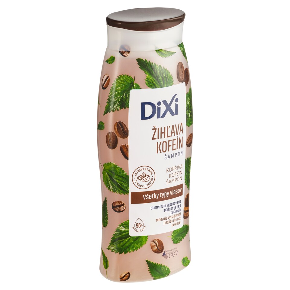 obrázok 1 z Dixi Žihľava kofeín šampón 400 ml