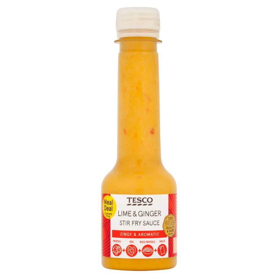 Tesco Lime & Ginger Stir Fry Sauce 165g