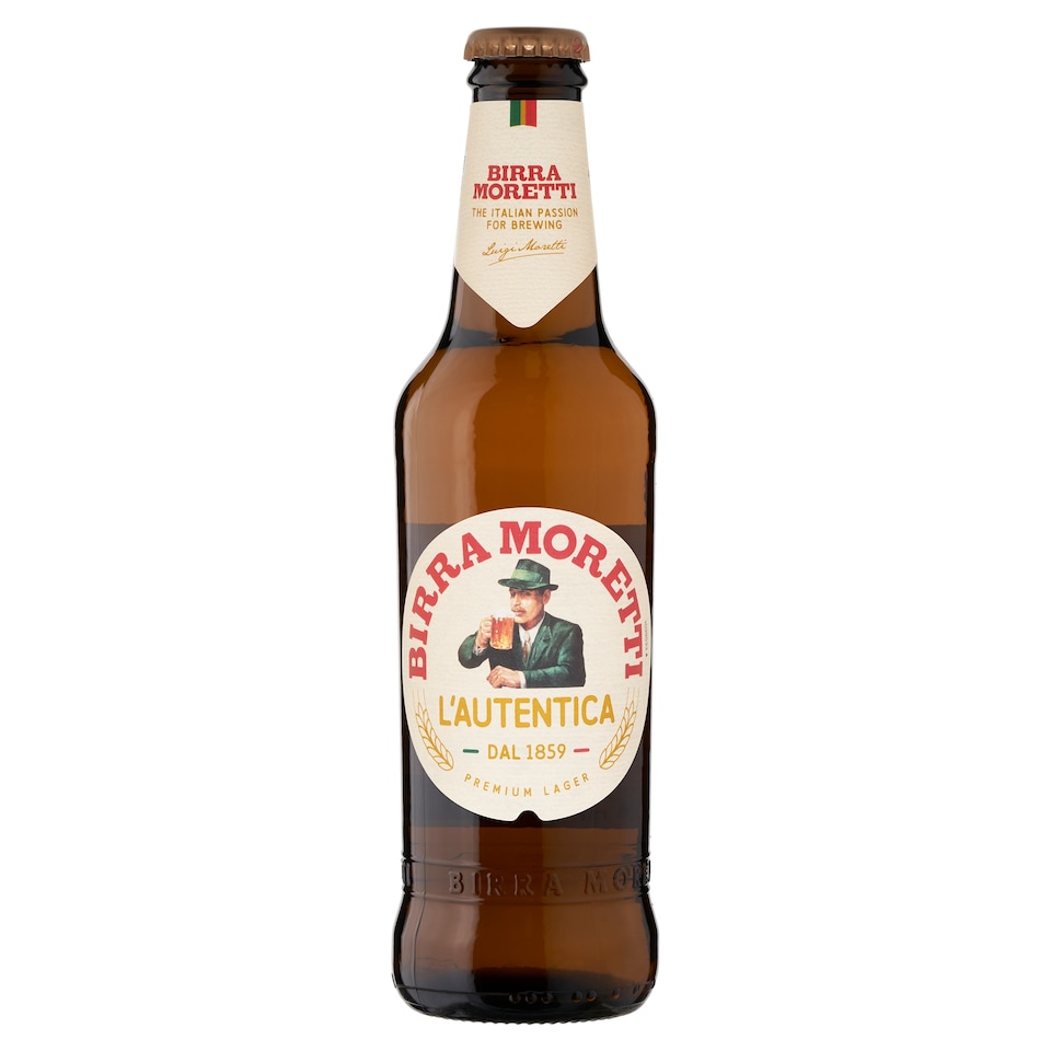 Birra Moretti világos sör 4,6% 330 ml  1. kép