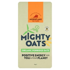 Mornflake Organic Porridge Oats 1Kg