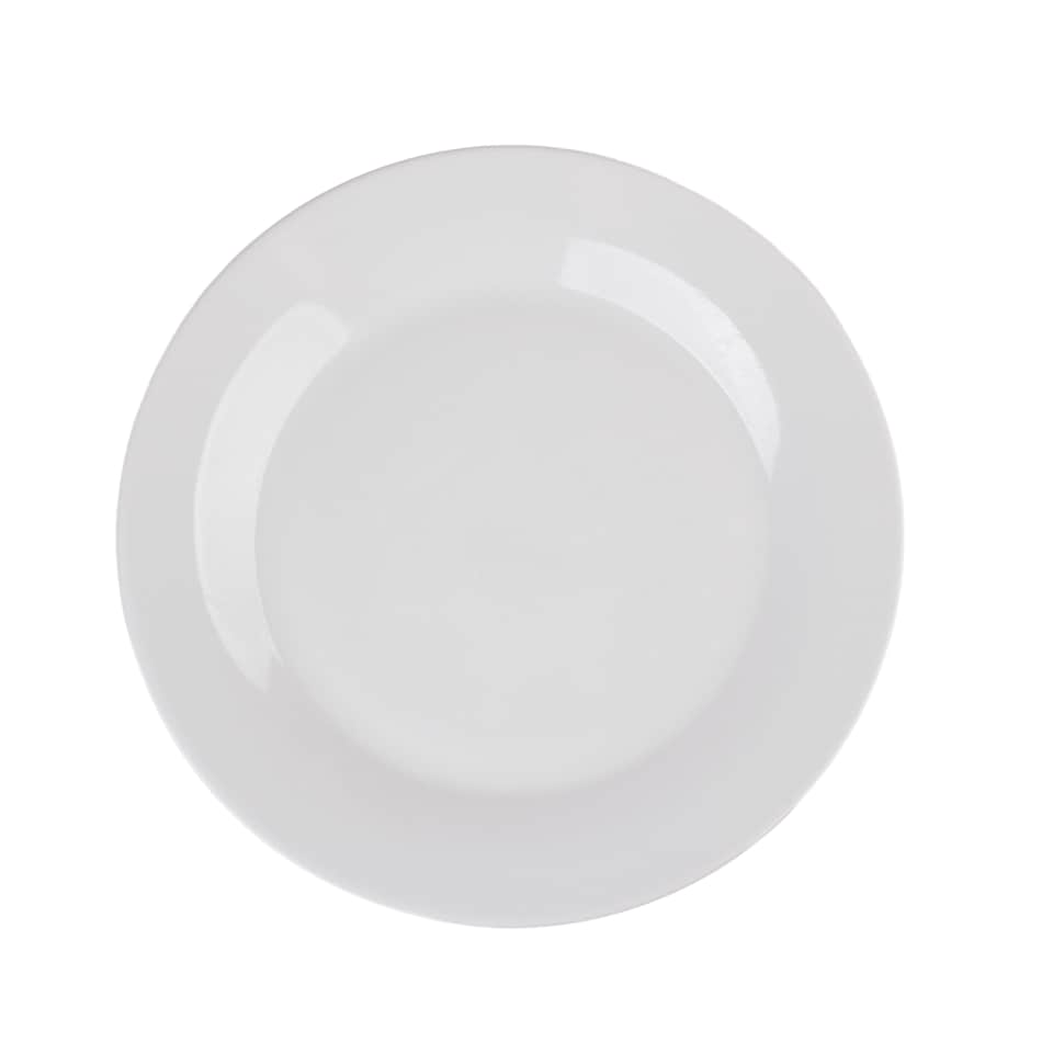F&F Home White Porcelain Dinner Plate