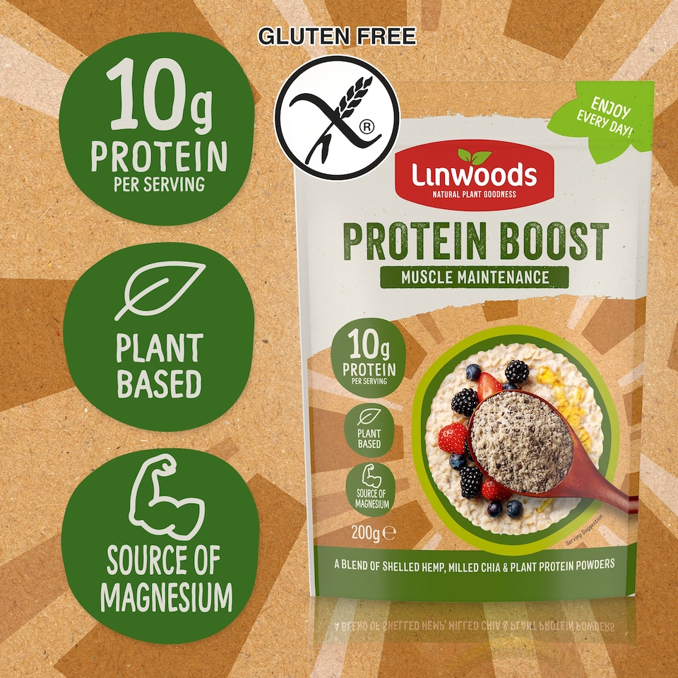 image 1 of Linwoods Protein boost muscle maintenance 200G
