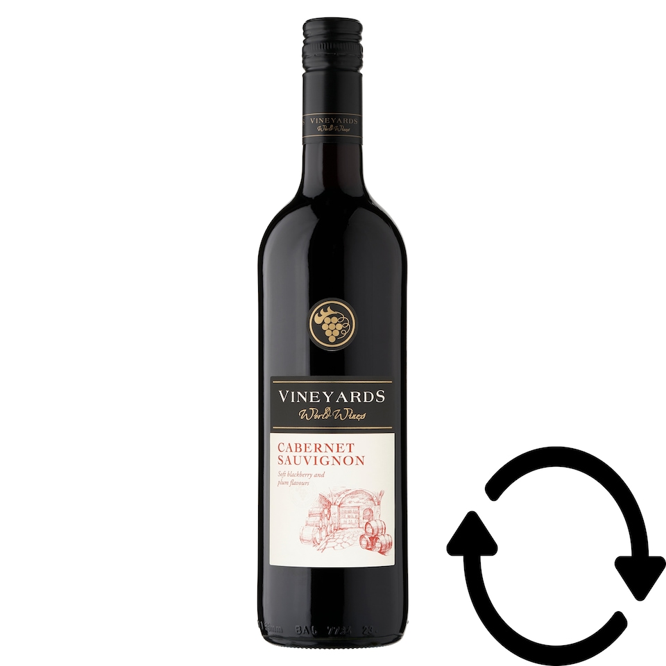 Vineyards Cabernet Sauvignon száraz vörösbor 12,5% 750 ml