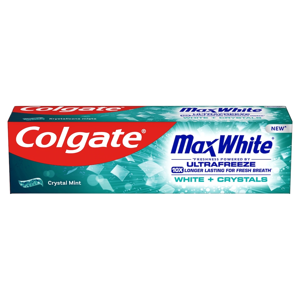image 1 of Colgate Max White White+Crystals Toothpaste