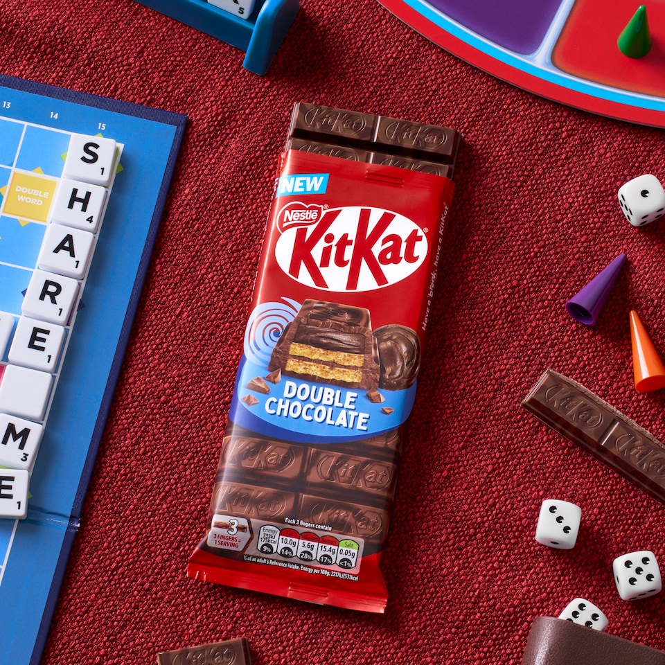 image 1 of KitKat Double Chocolate Sharing Bar 99g